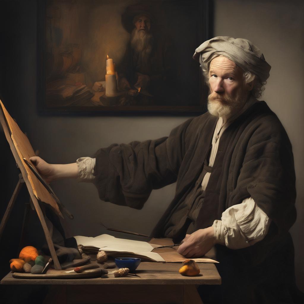 Το στυλ και οι τεχνικές ζωγραφικής του Ρέμπραντ